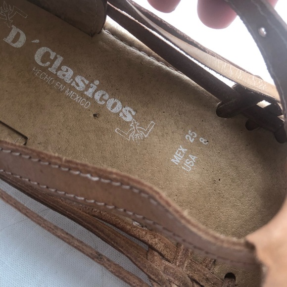 Authentic Mexican Huaraches Sandals - Picture 5 of 6